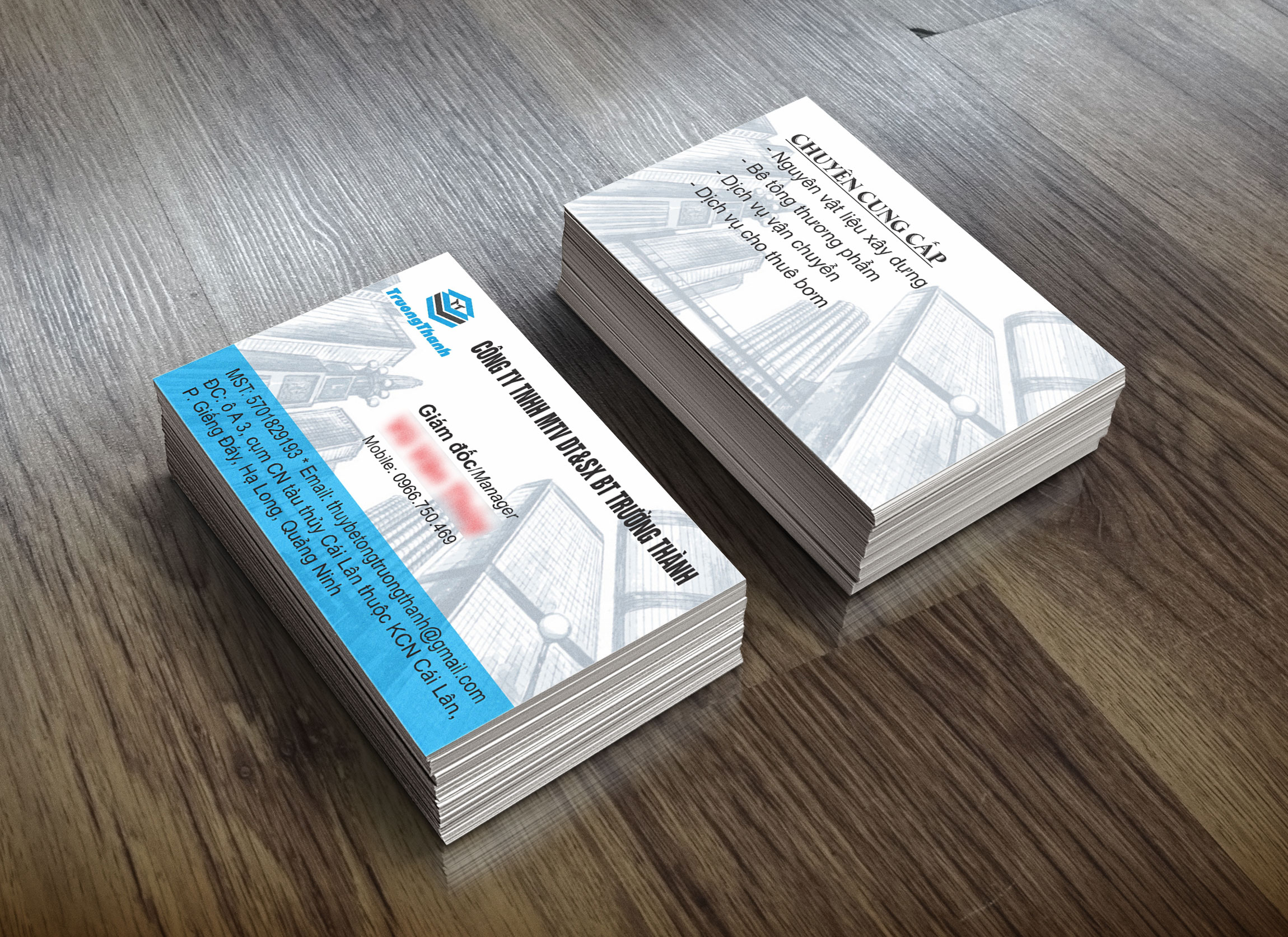 Danh thiếp được in tại Phương Đông Hạ Long với nhiều phong cách: ép kim, cán mờ, card nhựa, phù hợp doanh nhân và doanh nghiệp nhỏ