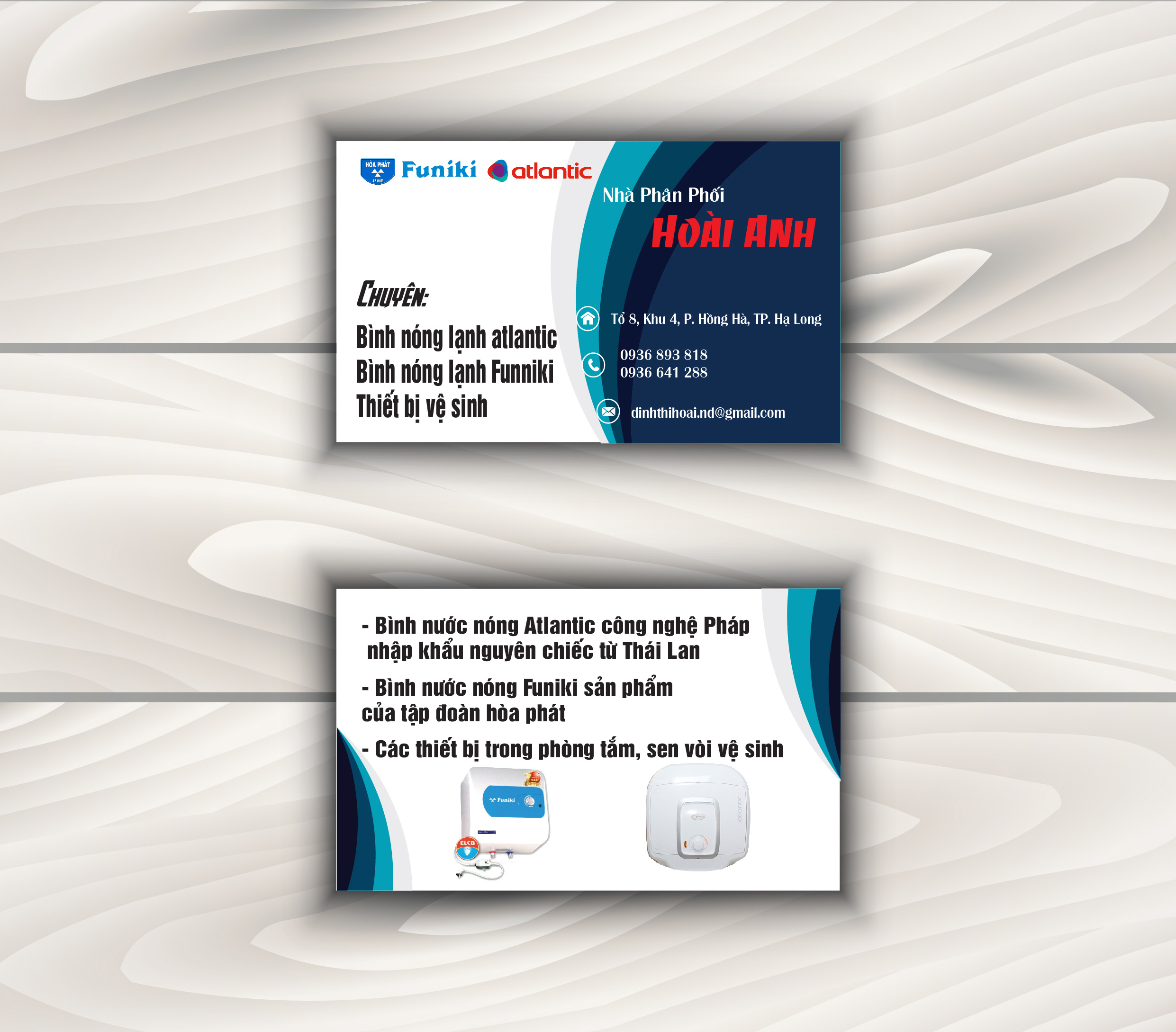 Danh thiếp được in tại Phương Đông Hạ Long với nhiều phong cách: ép kim, cán mờ, card nhựa, phù hợp doanh nhân và doanh nghiệp nhỏ