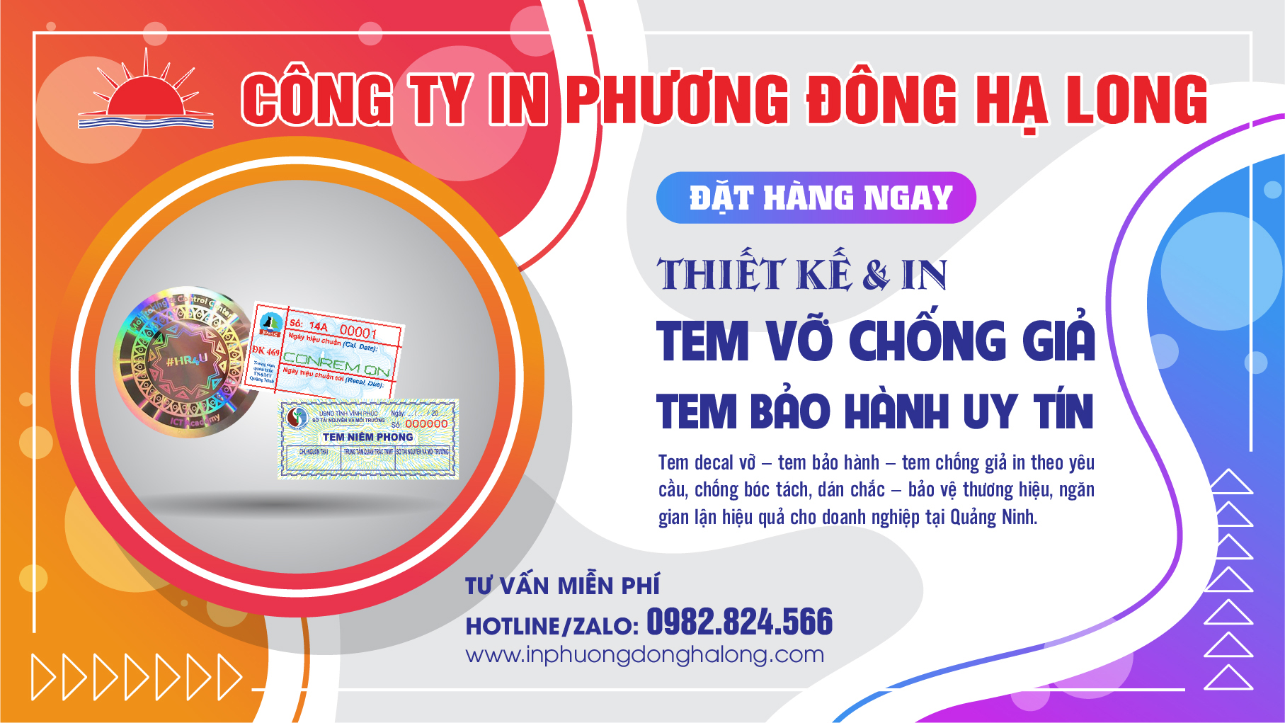 Tem vỡ bảo hành tại Quảng Ninh,Tem chống hàng giả chất lượng,Tem an ninh phủ cào,Tem niêm phong không tái sử dụng,Tem bảo hành linh kiện điện tử