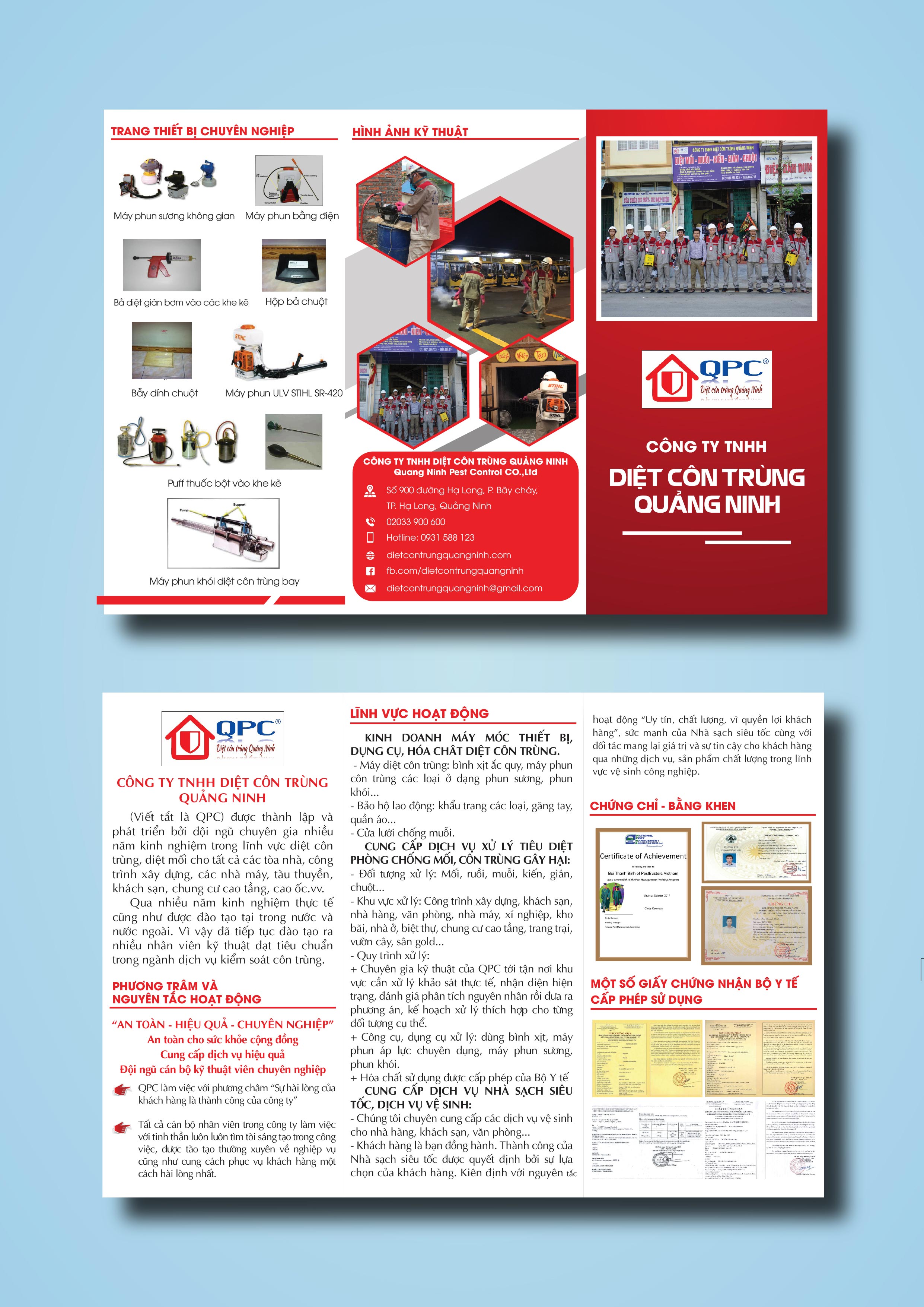 mẫu tờ rơi đẹp hạ long