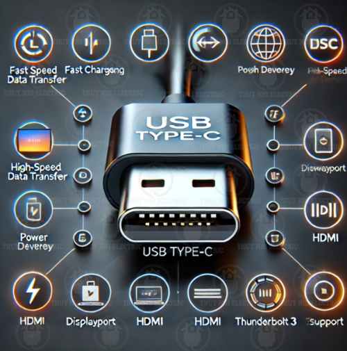 Những Ưu Điểm Của USB Type C