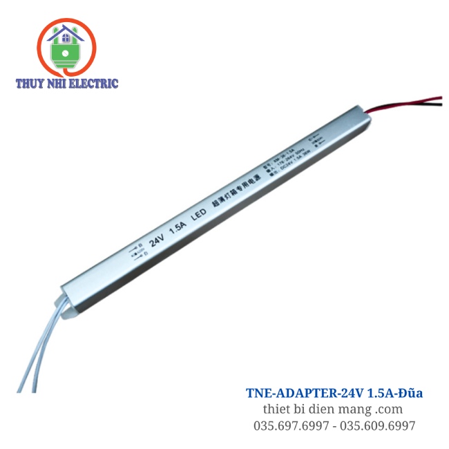 Adaptor Nguồn Đũa 24V DC 1.5A 36W TNE-ADAPTER-24V-1.5A-Đũa