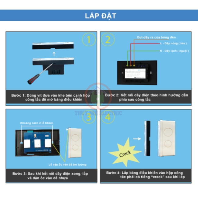 Công tắc điều khiển từ xa Dimmer Azura