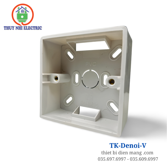 Đế Nổi Vuông Chống Cháy Tenko TK-Denoi-V