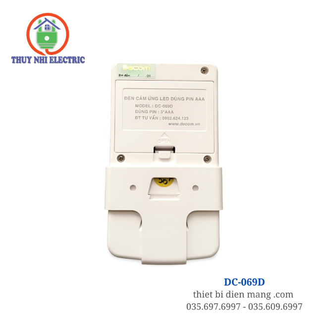 Đèn LED Cảm Ứng DC-069D – Tự Động Bật/Tắt, Tiết Kiệm Năng Lượng