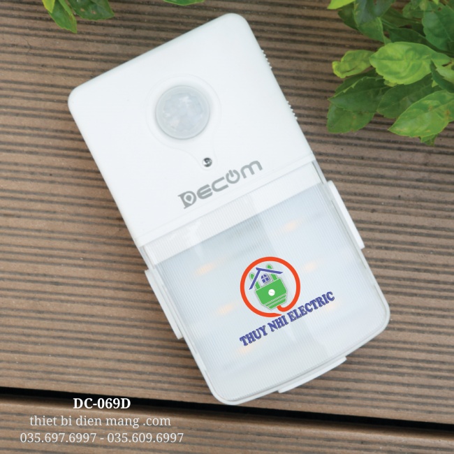 Đèn LED Cảm Ứng DC-069D – Tự Động Bật/Tắt, Tiết Kiệm Năng Lượng