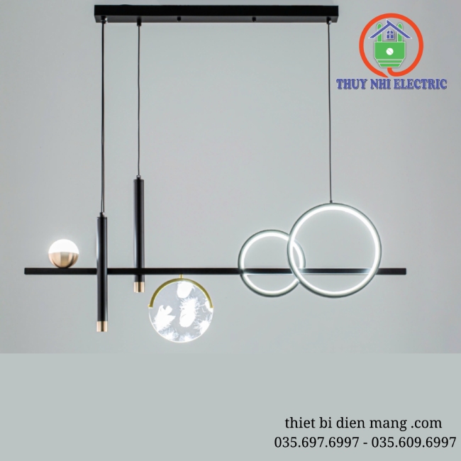 Đèn thả trần trang trí hiện đại VRG-TK9015BK