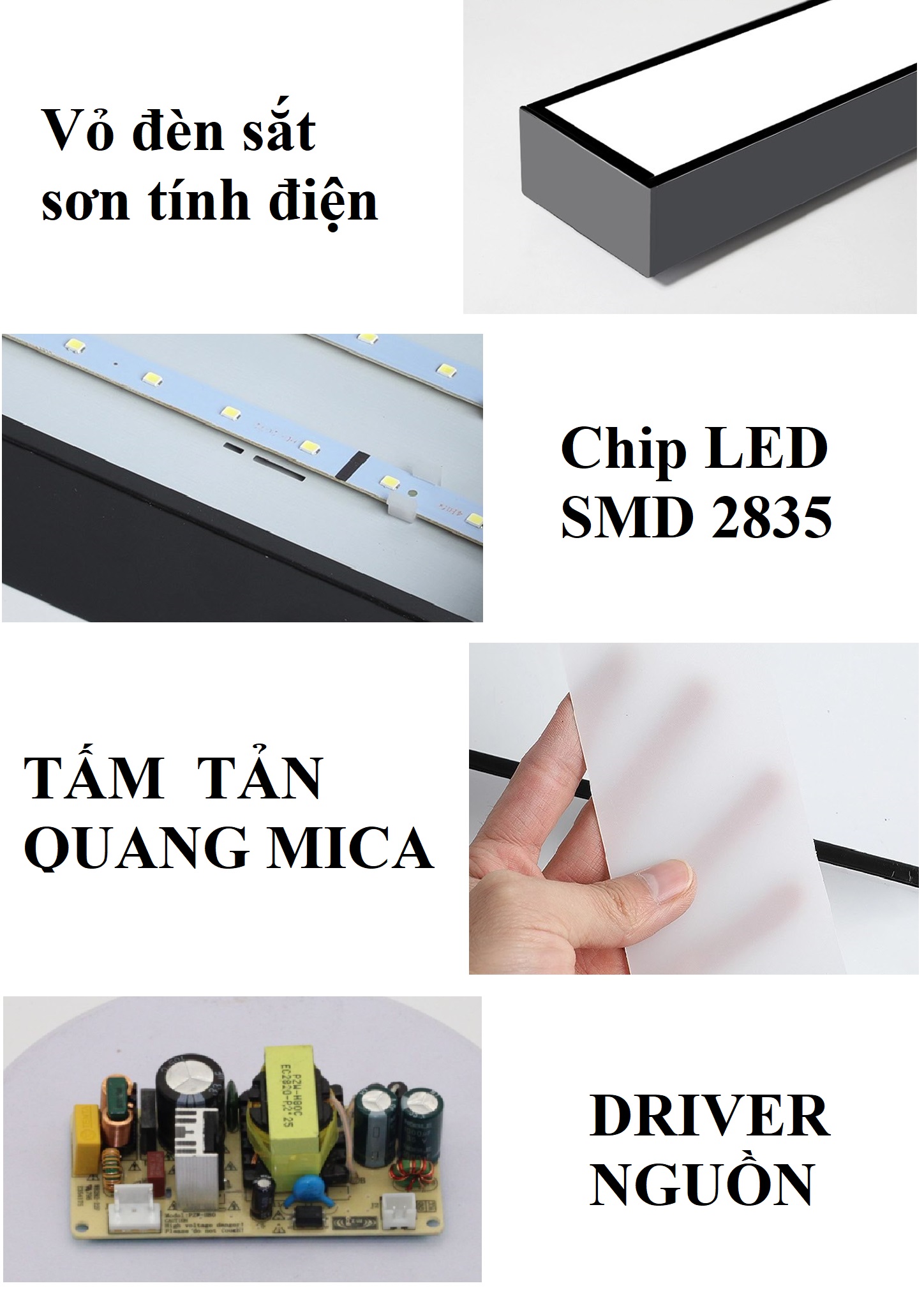 Đèn thả văn phòng