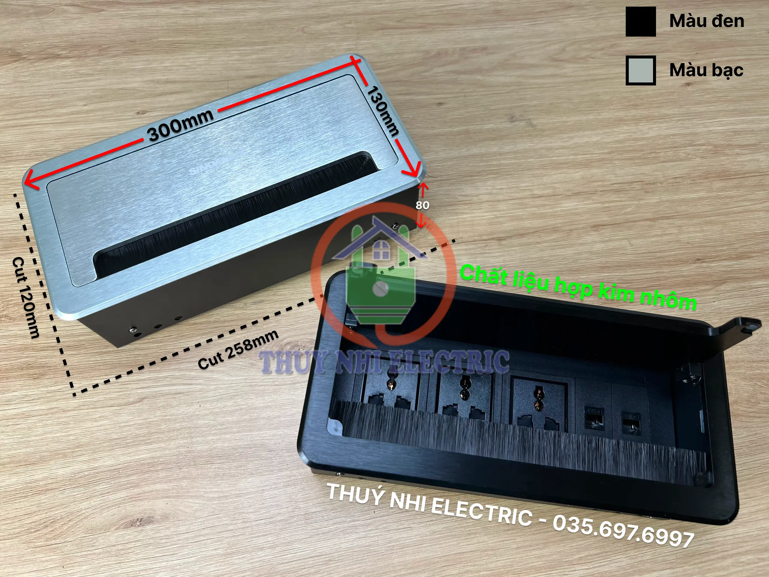 Tính năng và ưu điểm của hộp điện âm bàn