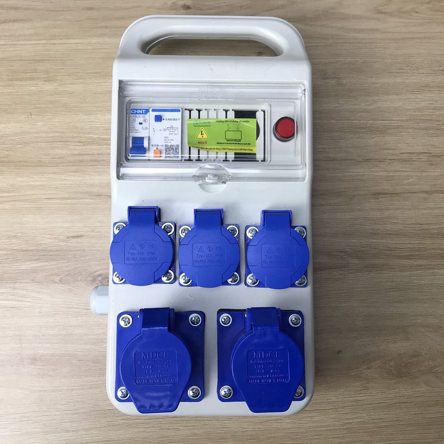 Hộp nguồn thi công xách tay MDCE MD1609