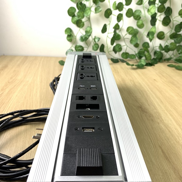 Hộp ổ cắm âm bàn cao cấp Sino amigo STS-240E