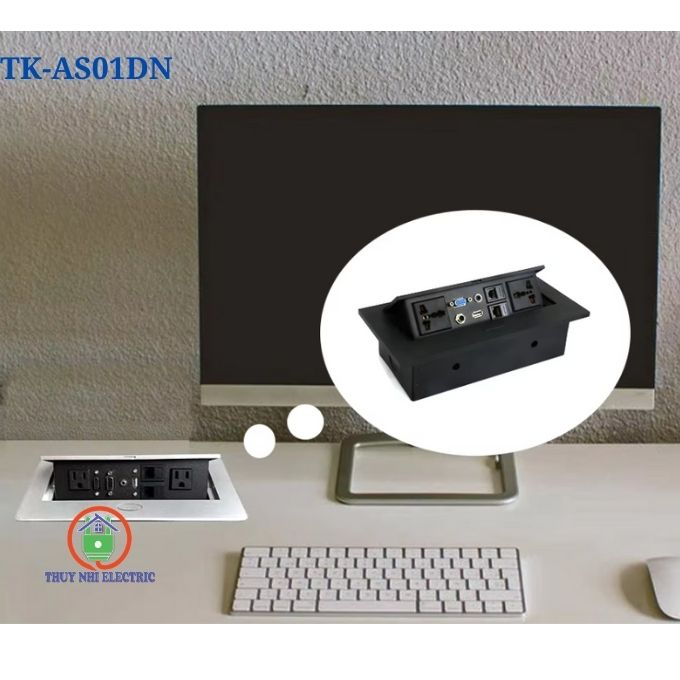 Hộp Ổ Điện Âm Bàn TENKO TK-AS02DN
