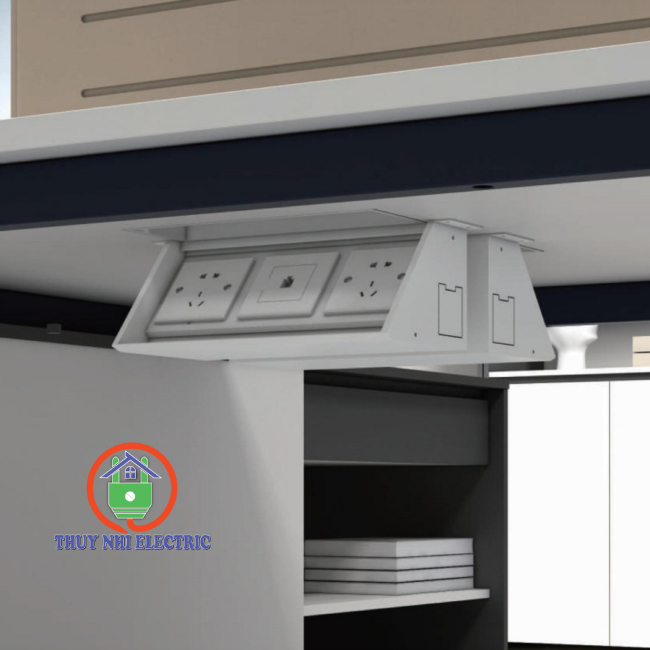 Máng hộp điện âm bàn 1 hướng XRD-1702