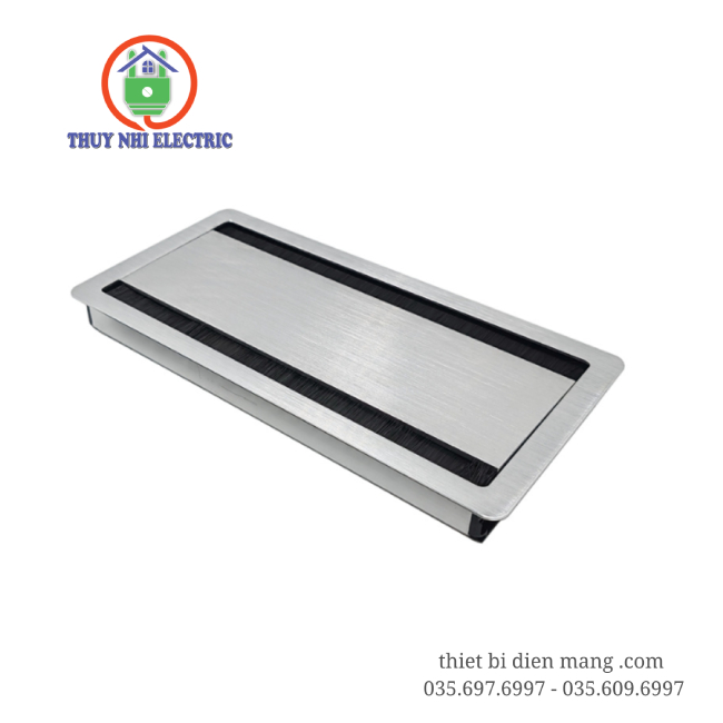 Nắp âm bàn trượt 2 hướng TNE chất liệu nhôm cao cấp, thiết kế hiện đại. Nắp trượt dạng vòng cung trơn tru mượt mà