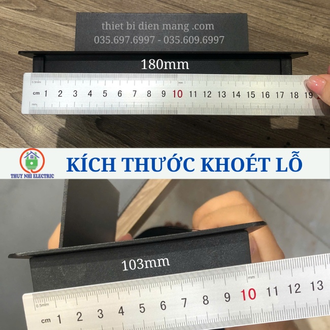 Nắp Hộp Điện Âm Bàn Nhôm TNE2-RM031-200x120-XS