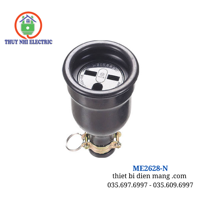 Ổ Cắm công nghiệp cao su 3 Chấu ME2628-N Meikosha