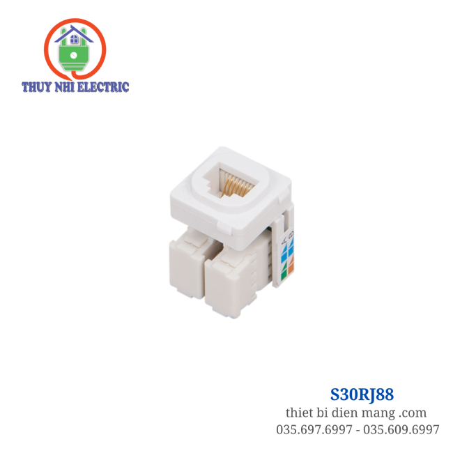 ổ cắm máy tính 8 dây S30RJ88 Sino Vanlock