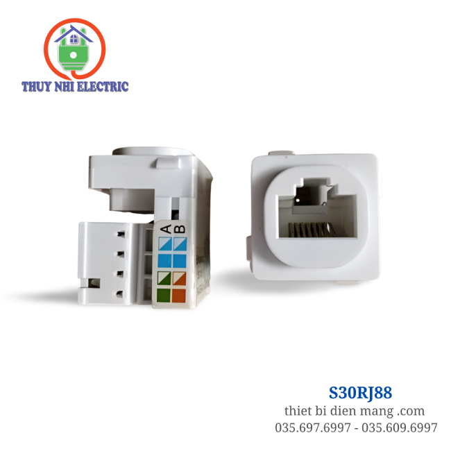 ổ cắm máy tính 8 dây S30RJ88 Sino Vanlock