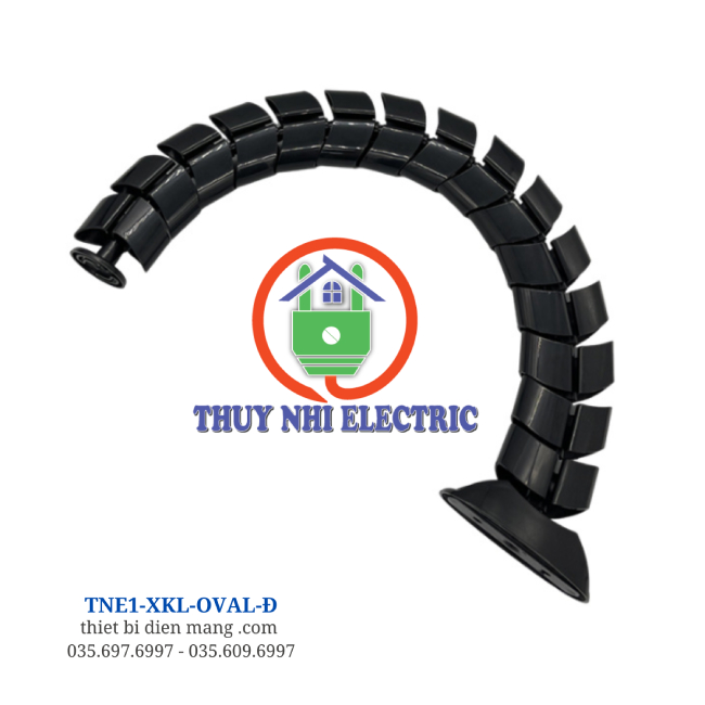 Ống Luồn Dạng Xương Khớp OVAL Màu Xám phi 60 dài 770mm