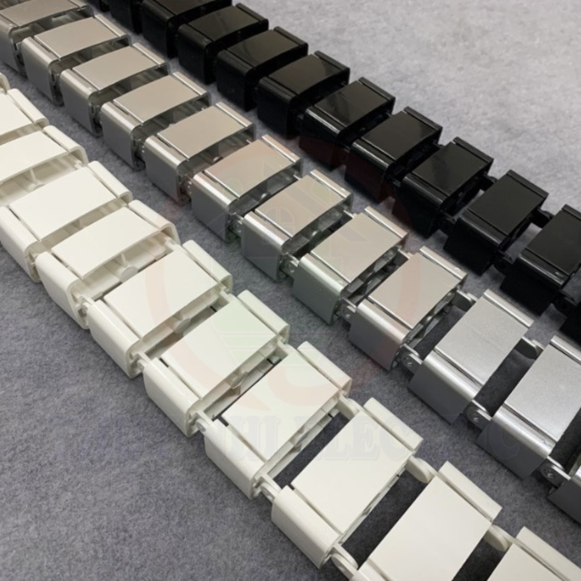 Ống Luồn Dây Điện Chân Bàn Dạng Khớp Hình Vuông Màu Đen TNE1-XKL-V-Đ