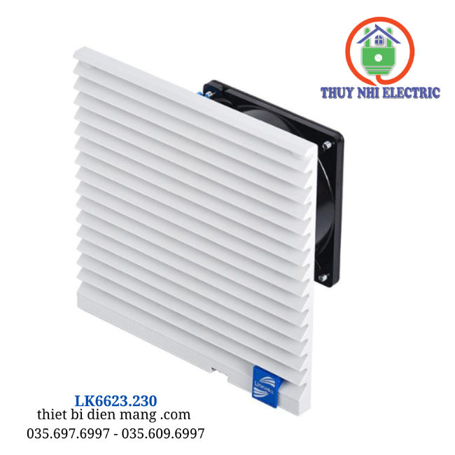 Quạt hút kèm miệng gió LK6623.230 - 230VAC 204x204x82