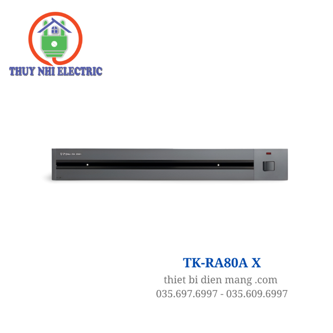Thanh Ray Âm Tường 80cm Tenko TK-RA80A X – Màu Xám