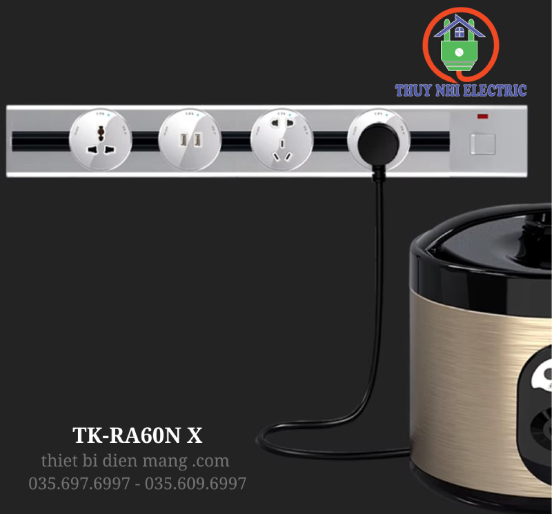 Thanh Ray Nổi 60 cm Tenko TK-RA60N X - Màu Xám