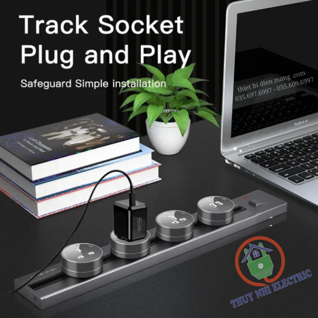 Thanh Ray Nổi 80 cm Tenko TK-RA80N Đ – Màu Đen