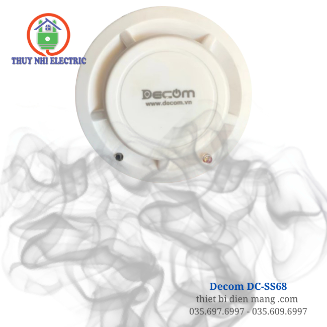 Thiết bị cảm biến Khói Decom - Thiết bị báo khói