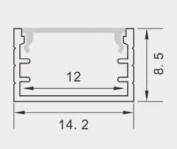 LED nhôm định hình PF-U-149