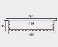 Thanh nhôm định hình PF-T-16535