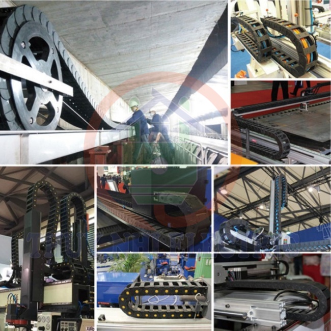 Xích Nhựa Cầu Kín Cao Trong 15mm: Sản Phẩm Bảo Vệ Cáp Chuyên Dụng Cho Máy Móc Công Nghiệp