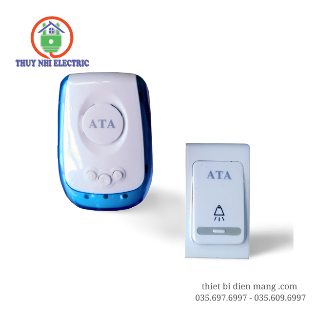Chuông Cửa Không Dây ATA-913 - Thiết bị điện Thúy Nhi