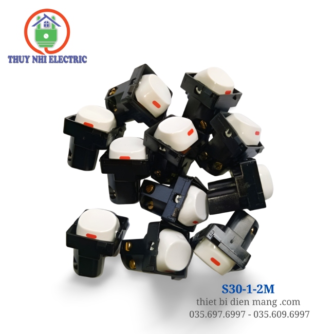 Công Tắc 1 Chiều 10A Sino S30-1-2M – Nhỏ Gọn, An Toàn, Dễ Lắp Đặt