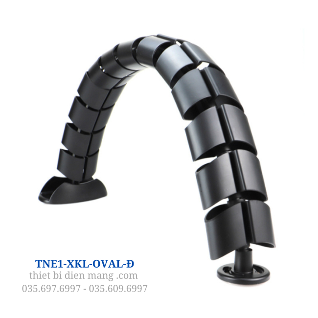 Ống Luồn Dạng Xương Khớp OVAL Màu Xám phi 60 dài 770mm