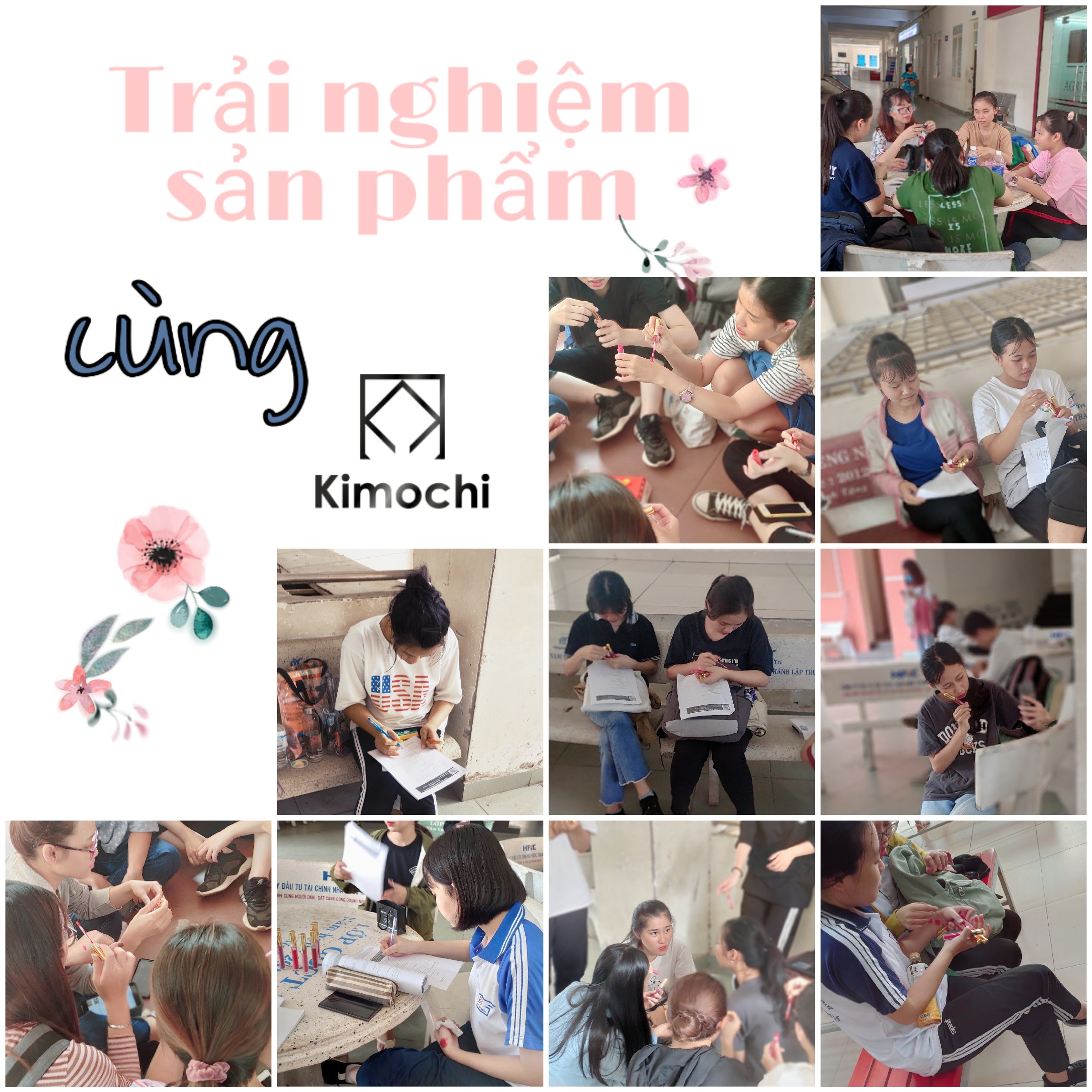 Trải nghiệm sản phẩm mới cùng Kimochi Beauty Trải nghiệm sản phẩm mới cùng Kimochi Beauty