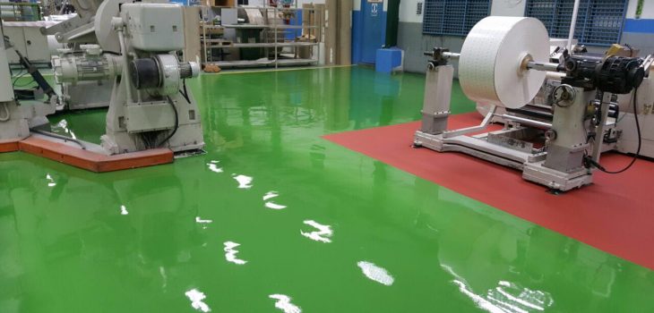 Sơn epoxy phủ gốc dầu có đặc điểm thân thiện với môi trường