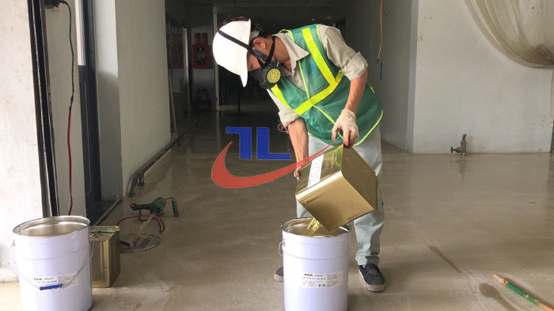 Pha sơn Epoxy đúng cách