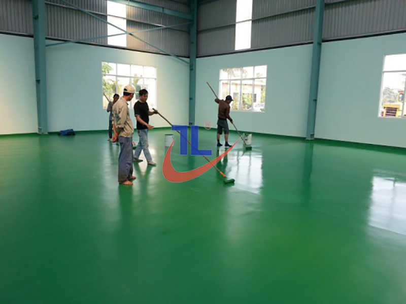 Quá trình thi công sơn Epoxy 2 thành phần