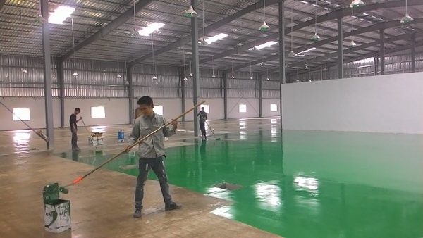 Thi công sơn kẽm 2 thành phần (hay sơn lót chống rỉ Epoxy 2 thành phần)