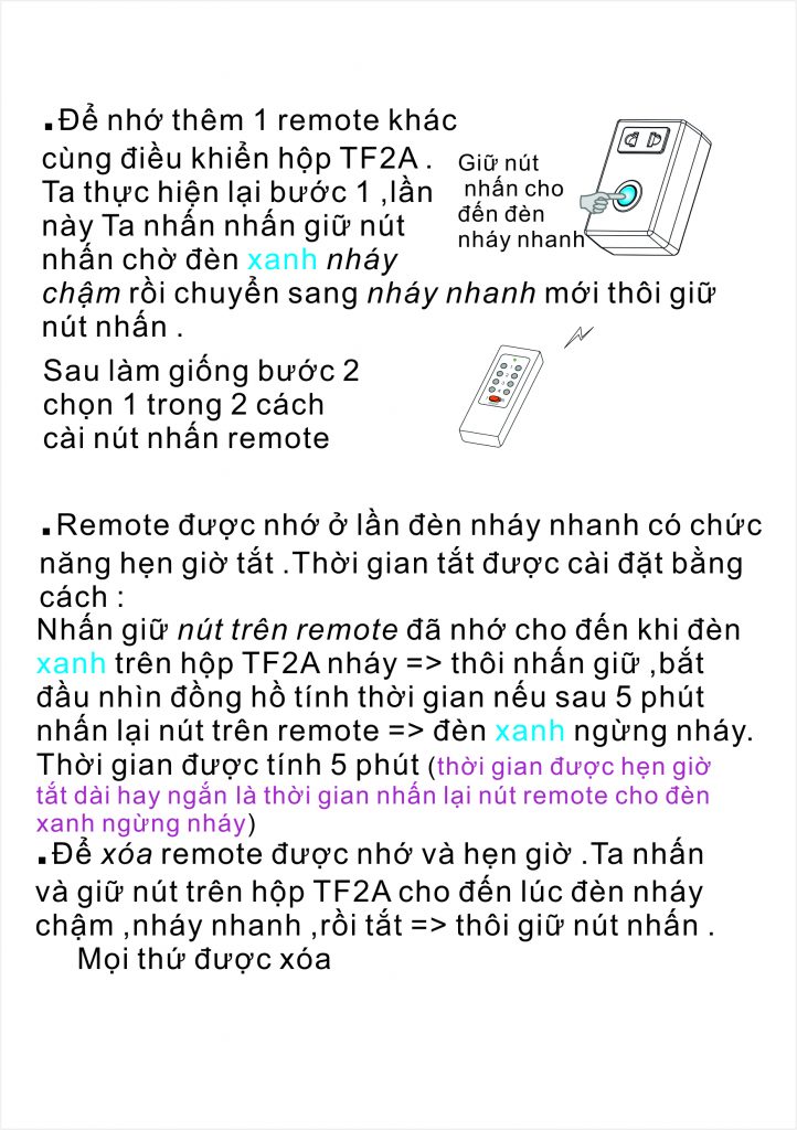 Ổ Cắm Điện Điều Khiển Từ Xa Sử Dụng RF315Mhz