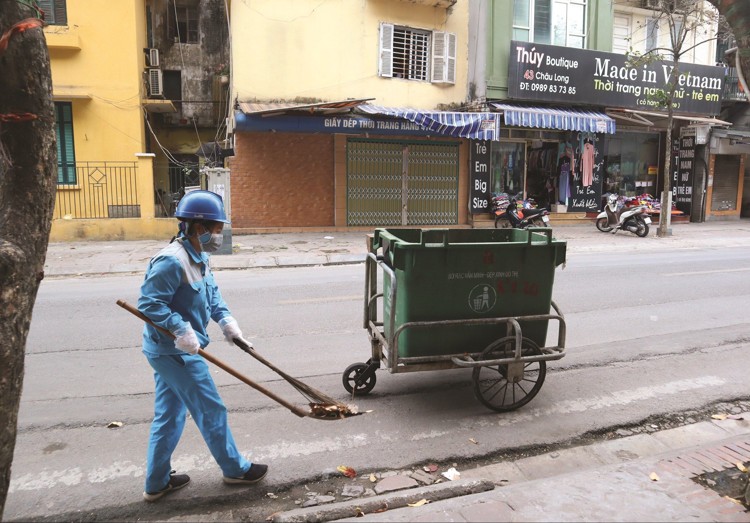giày vải lao động