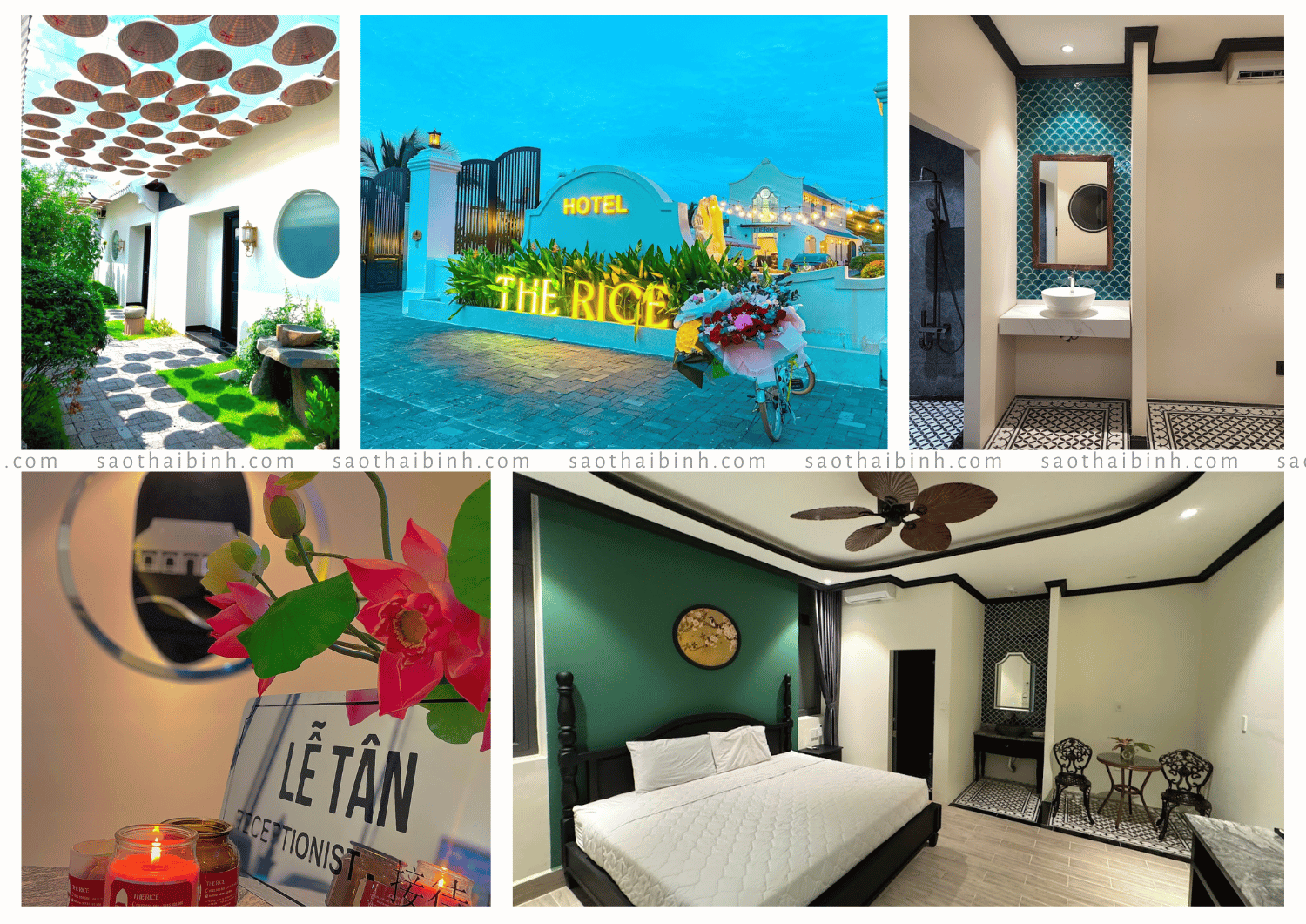 khach sạn the rice hotel Tiền Giang