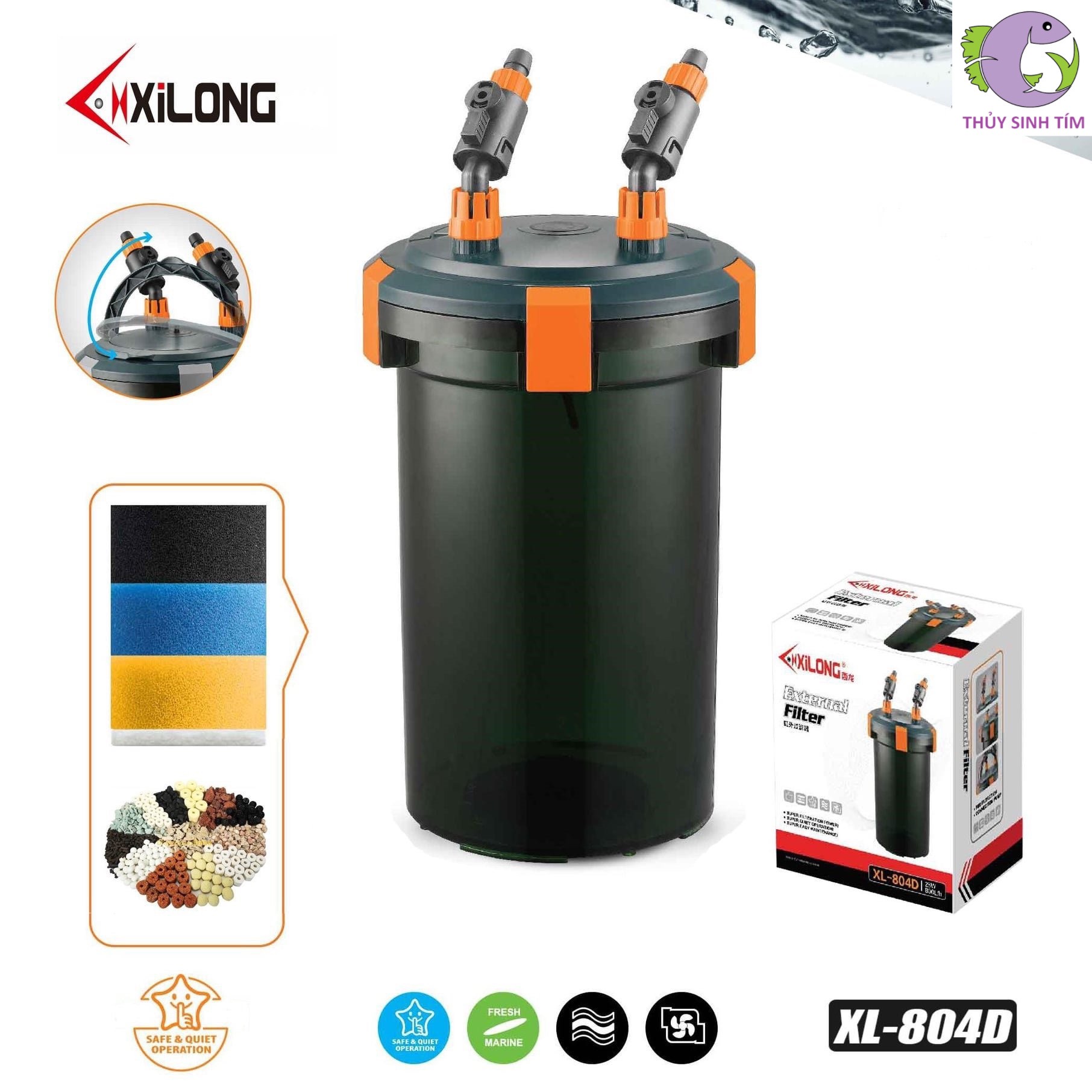 Máy Lọc Thùng Xilong XL-804D.2