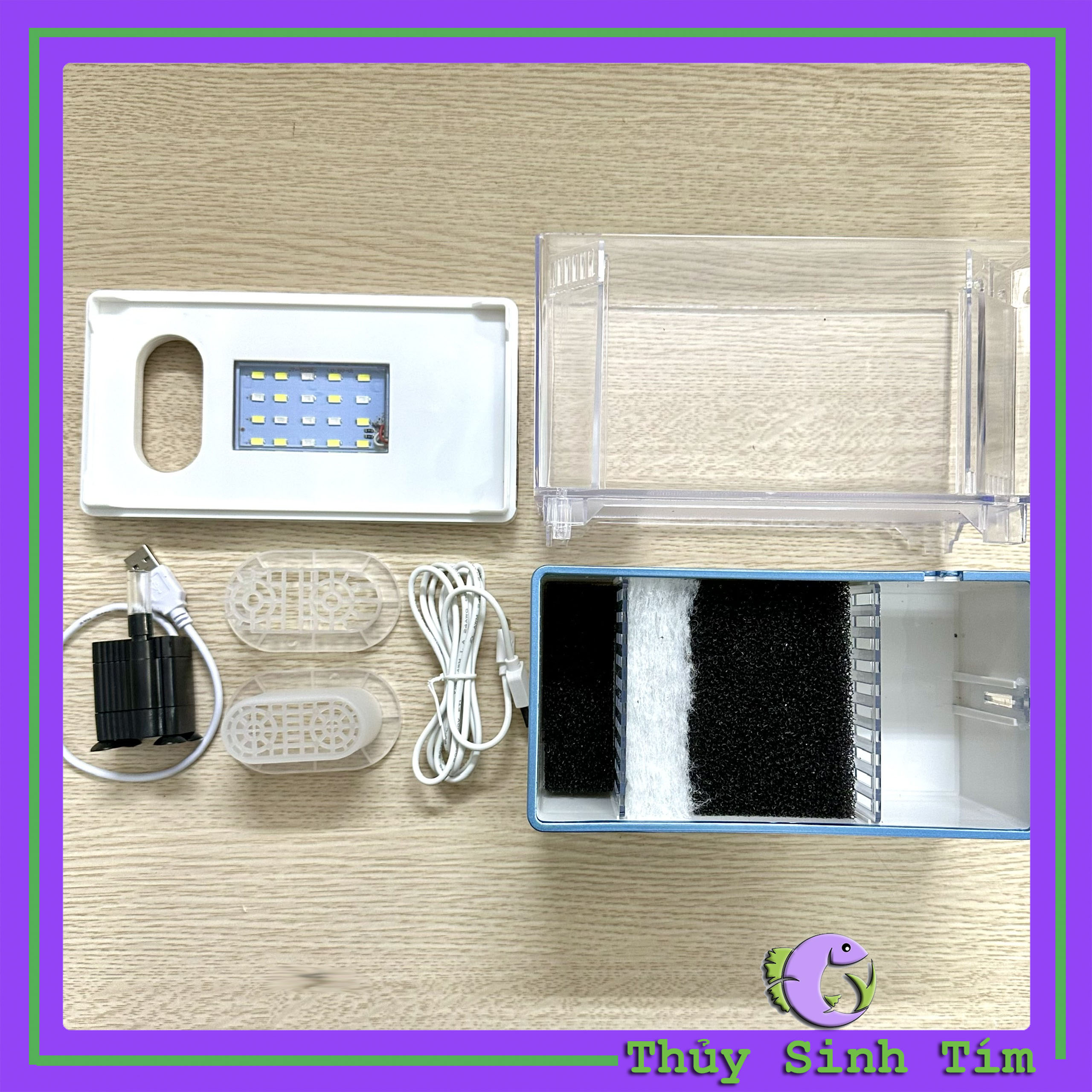 Bể Cá Mini Fish Tank - 3