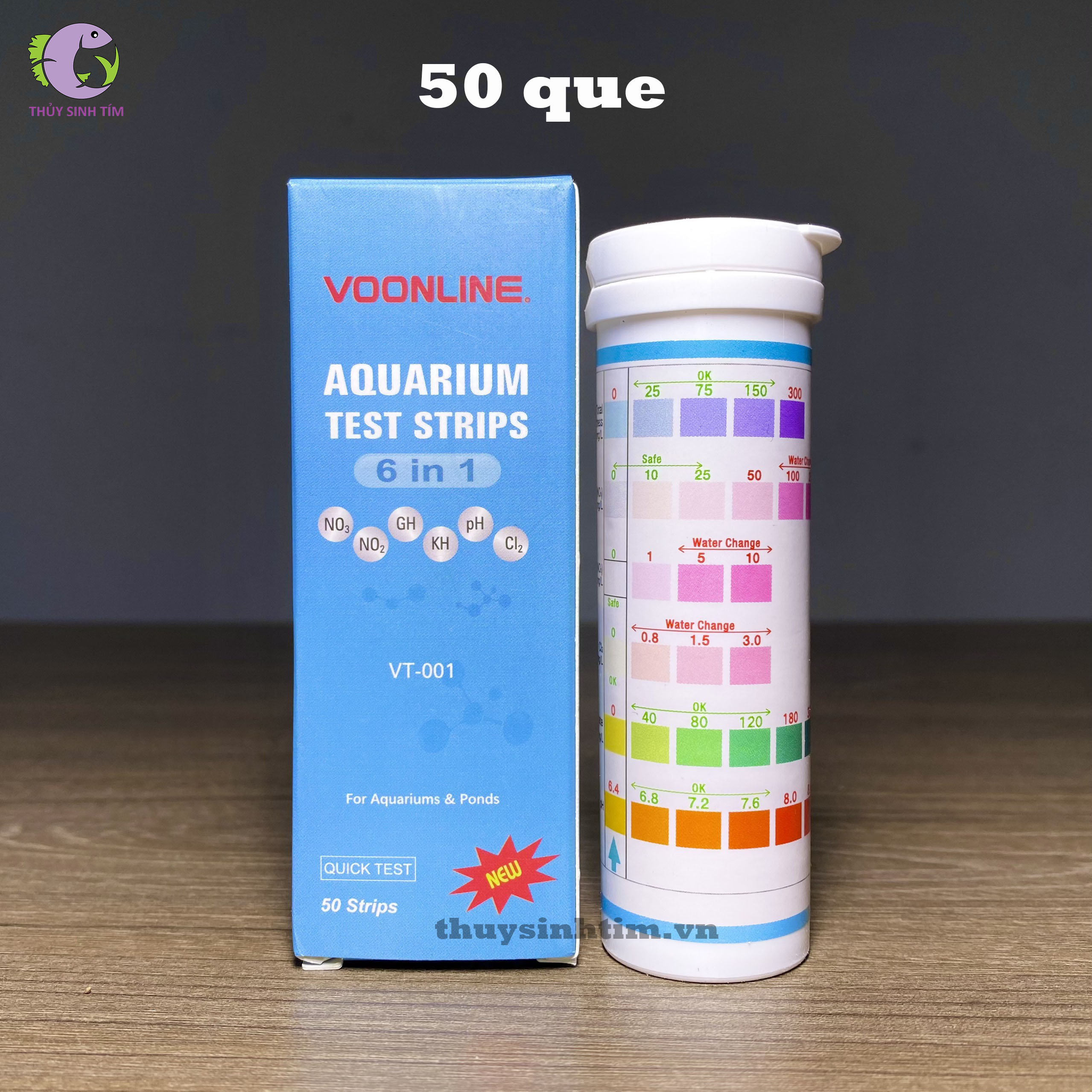 Bộ Test Chất Lượng Nước 6 IN 1 - 3