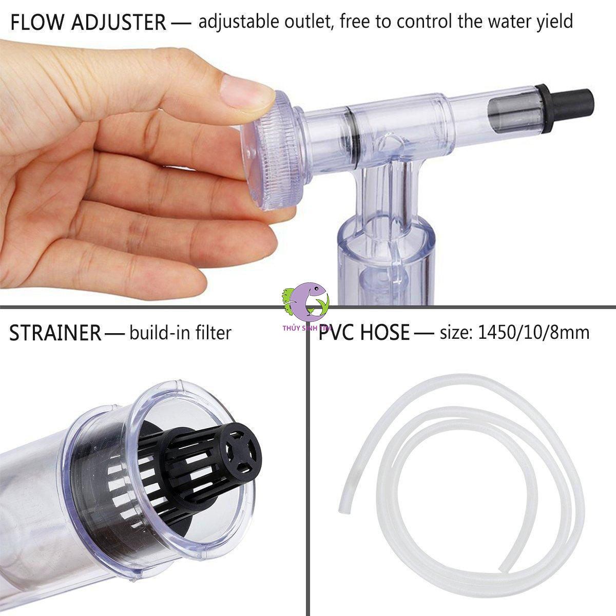 Bơm tay hút cặn đáy AS 666B-2