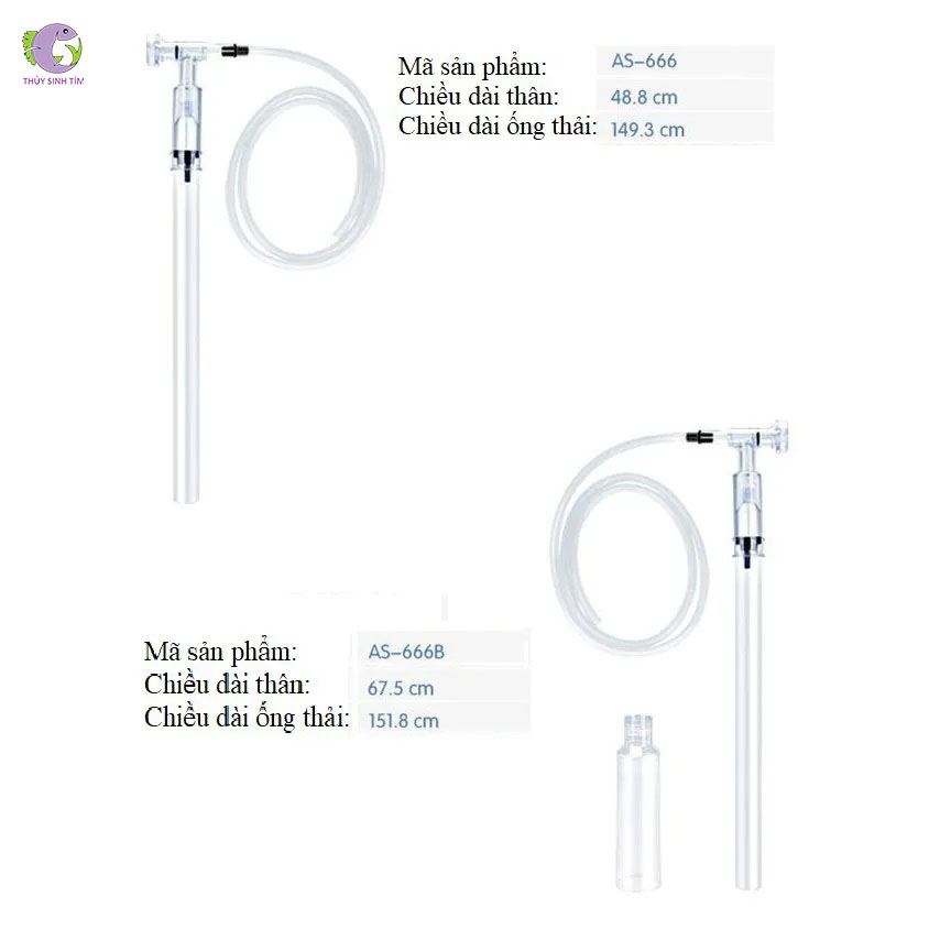 Bơm tay hút cặn đáy AS 666B-1