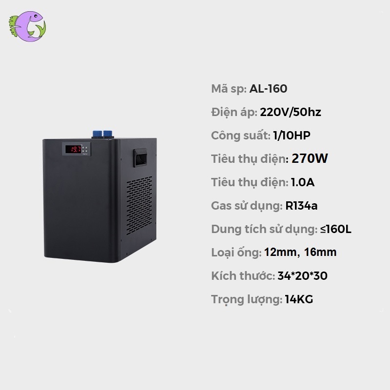 chiller làm mát nước al-160 - 2