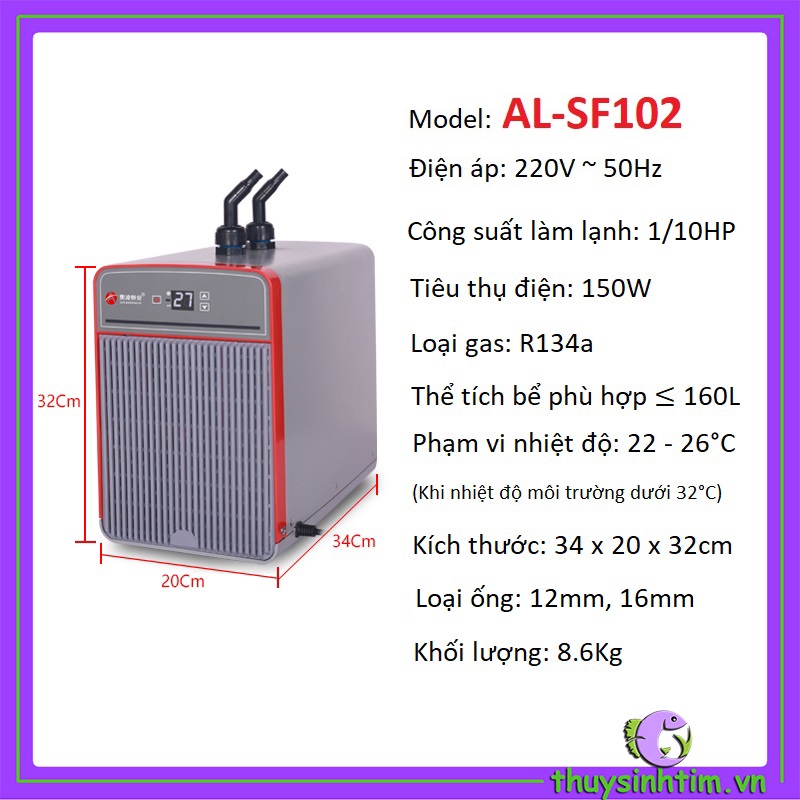 Chiller Làm Mát Nước AL-SF102 - 5